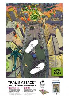 Hank & Frank: Kicks of the Day Floor Murals- 